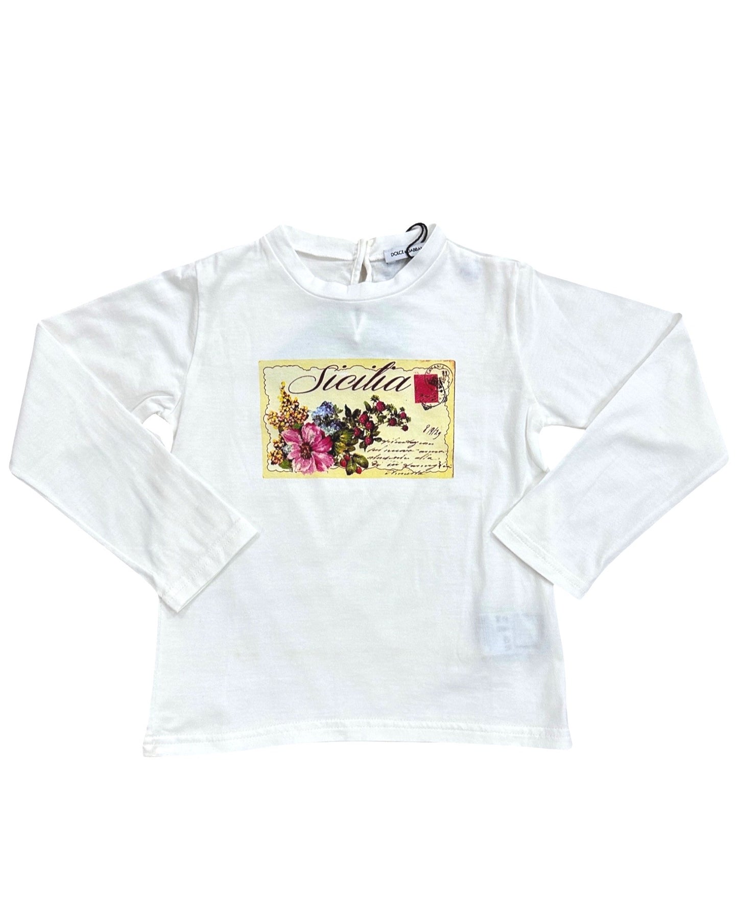 DOLCE & GABBANA L/S T-SHIRT (L2JTH0-G7RW4)