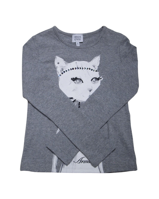 Armani Junior Long Sleeve T-Shirt ARJ0114W0233 (Z7H029D)