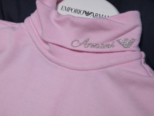 Armani Junior Long Sleeve Turtle Neck Shirt ARJ0114W0293 (ZYH02AQ)