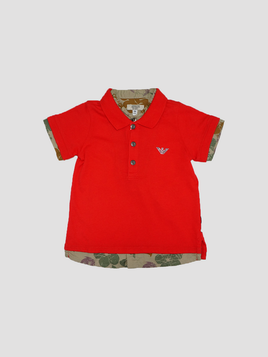 Armani Junior Polo Shirt ARJ0115S0294 (AZF05QX)