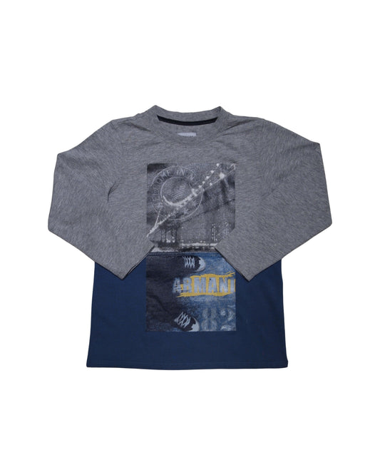 ARMANI JUNIOR L/S SHIRT ARJ0115W0121 (B8H114D)