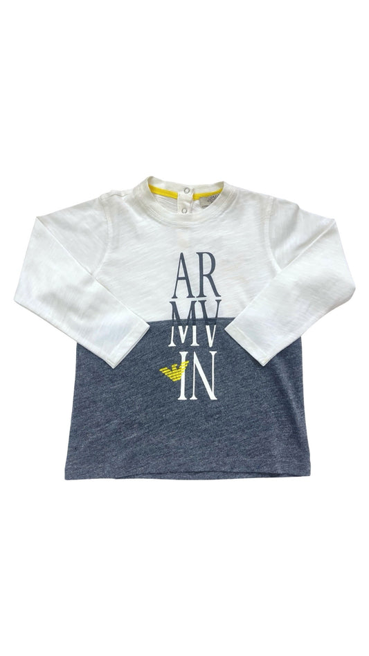 ARMANI JUNIOR L/S SHIRT ARJ0115W0254 (BZH10PZ)