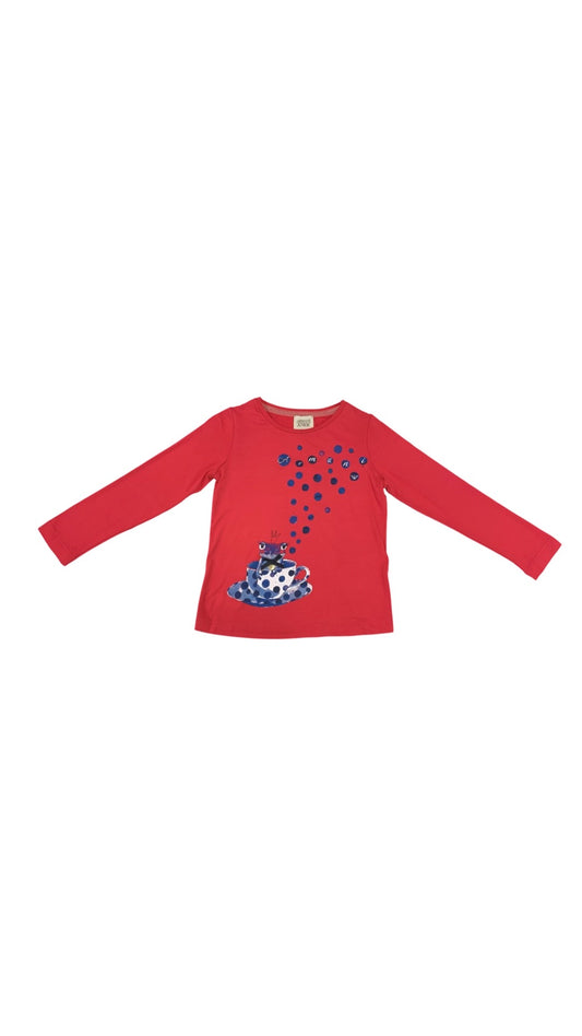 Armani Junior Long Sleeve T-Shirt ARJ0116W0055 (6X3T04-3J01Z)