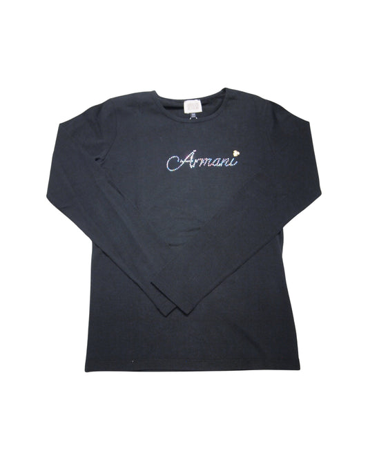 Armani Junior Long Sleeve T-Shirt ARJ0116W0056 (6X3T06-3J00Z)