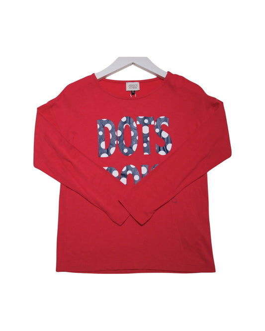 Armani Junior Long Sleeve T-Shirt ARJ0116W0058 (6X3T08-3J01Z)