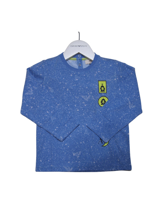 Armani Junior Long Sleeve T-Shirt ARJ0116W0272 (6XHT04-4J0KZ)