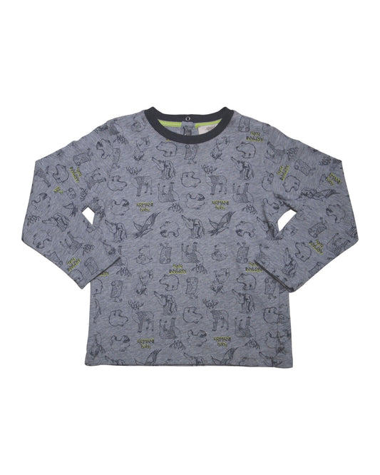 Armani Junior Long Sleeve T-Shirt ARJ0116W0274 (6XHT06-4J09Z)