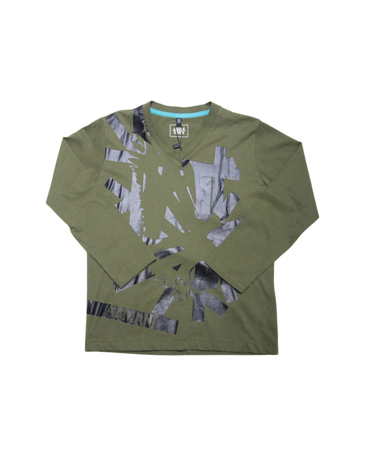 Armani Junior Long Sleeve T-Shirt ARJ0117W0245 (6Y4T21-4J0IZ)