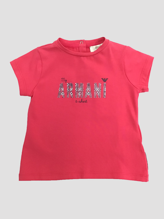 Armani Junior S/S T-SHIRT ARJ0118S0209 (3ZET01-3J08Z)