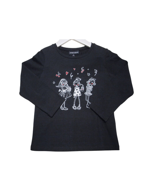 EMPORIO ARMANI L/S T-SHIRT ARJ0118W0026 (6Z3T30-3J1ZZ)