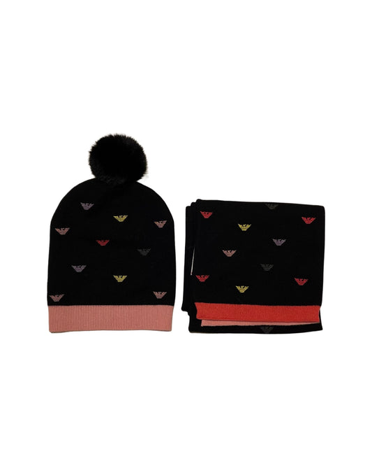 EMPORIO ARMANI HAT+SCARF SET ARJ0319W0011 (397502-9A750)