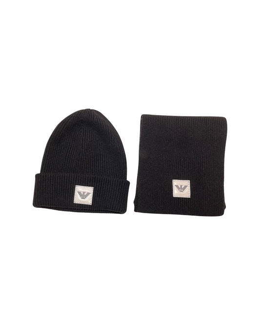 EMPORIO ARMANI HAT+SCARF SET ARJ0319W0037 (407507-9A751)