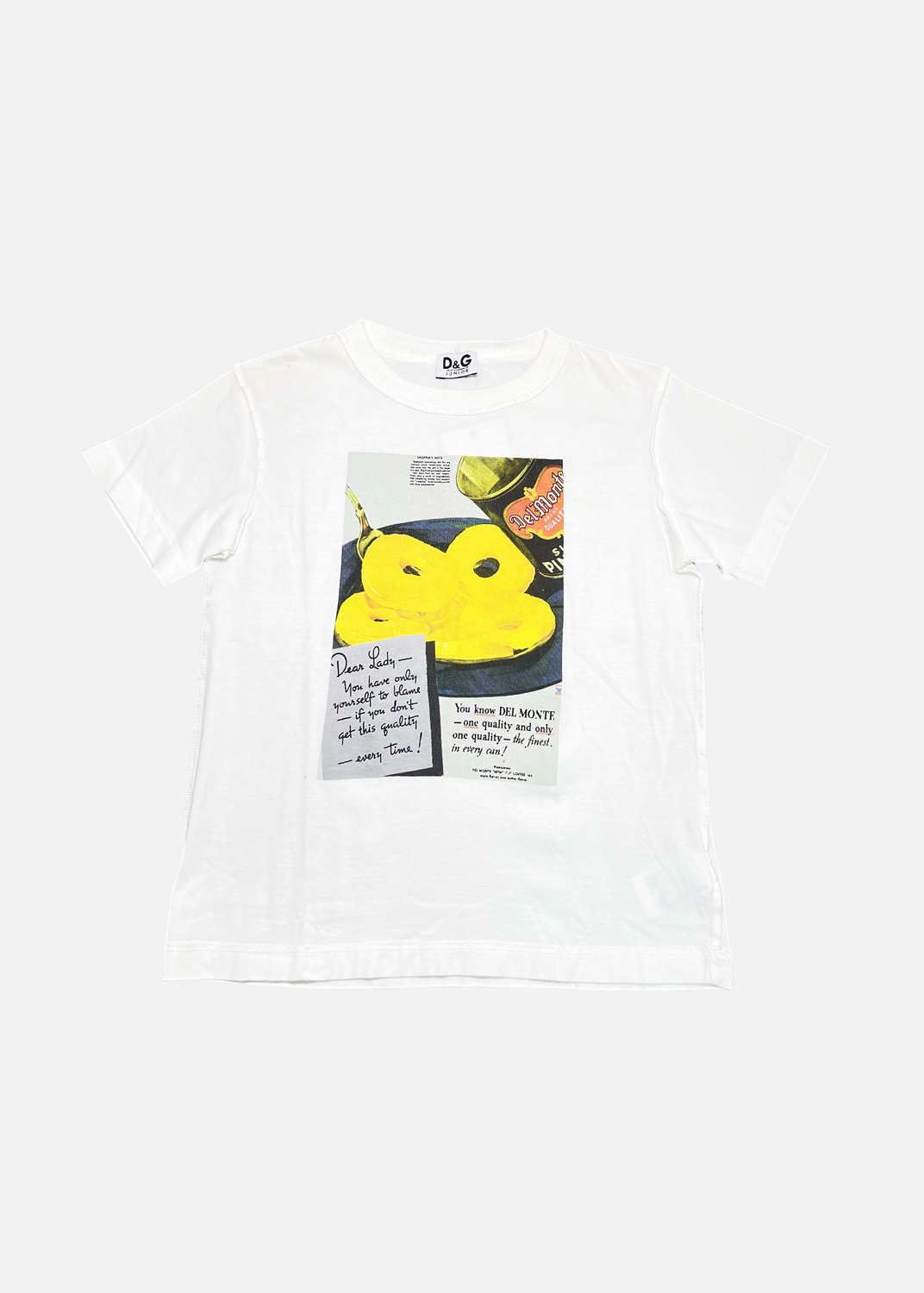D&G S/S T-SHIRT DGJ0109S0016 (L4/73833OD870)
