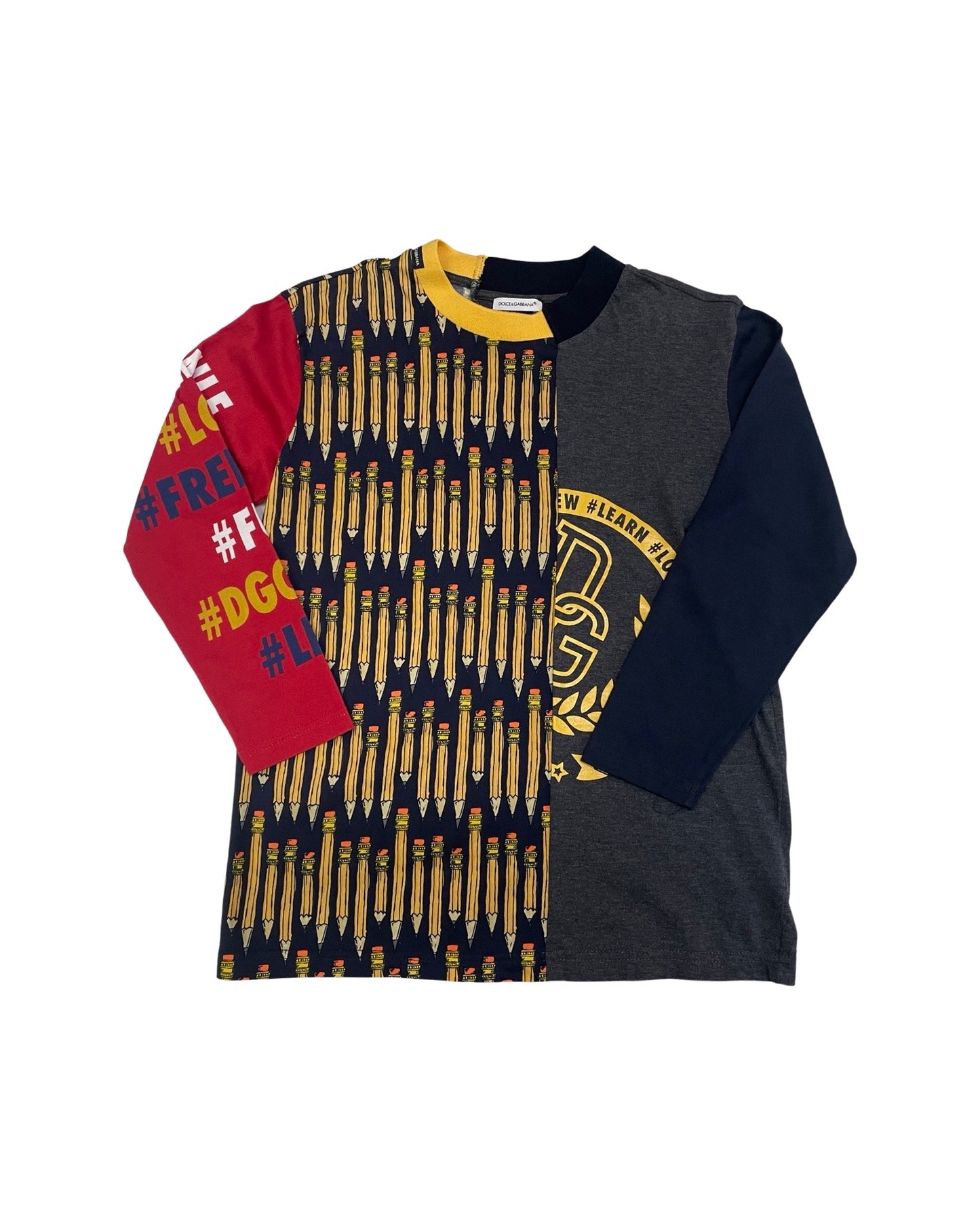 DOLCE & GABBANA LONG SLEEVE T-SHIRT DGJ0119W0017 (L4JTAD-G7TGQ)