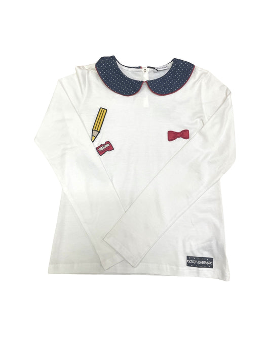 DOLCE & GABBANA LONG SLEEVE T-SHIRT DGJ0119W0021 (L5JTDZ-G7TIV)