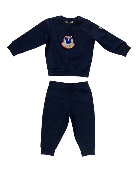Moncler Enfant Sweat shirt & Pants Set MCL0118W0045 (D2951-8811506-80996)