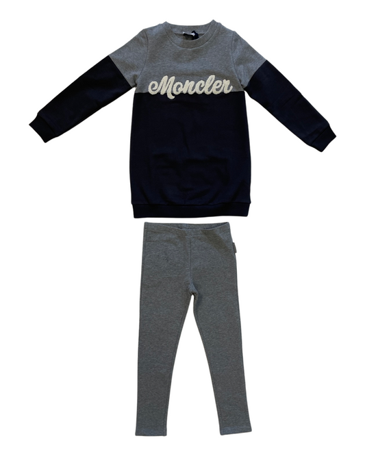 Moncler Enfant Sweater and Pants Set MCL0118W0141 (D2954-8856950-80996)
