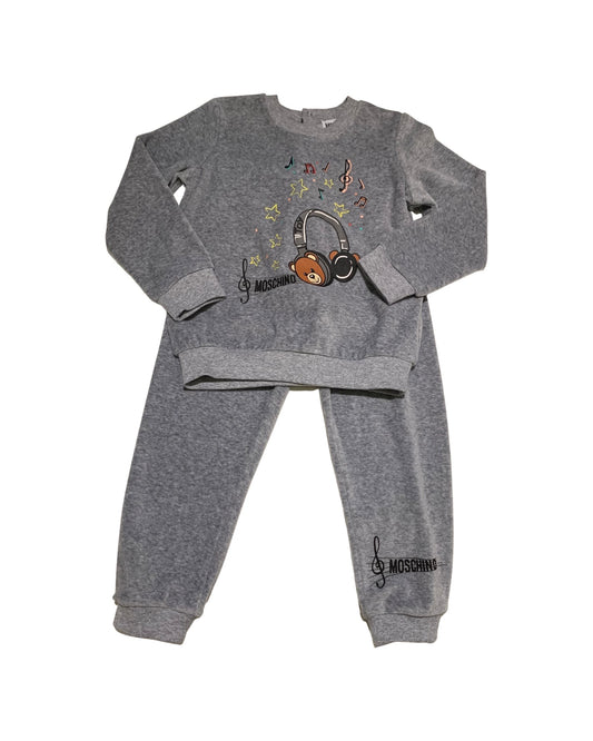 MOSCHINO SWEATSHIRT + PANTS SET MOS0119W0025 (MUK02D-LGA04)