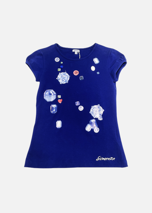 Simonetta S/S T-SHIRT SIM0110S0019 (S18121S6140)