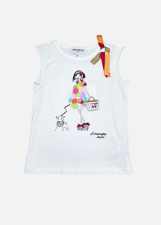 Simonetta S/S T-SHIRT SIM0114S0016 (2A8091AA580)