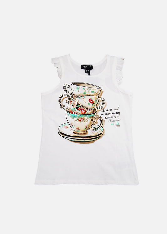 Twinset TANK TOP TST0114S0011 (S4GGS42NR)