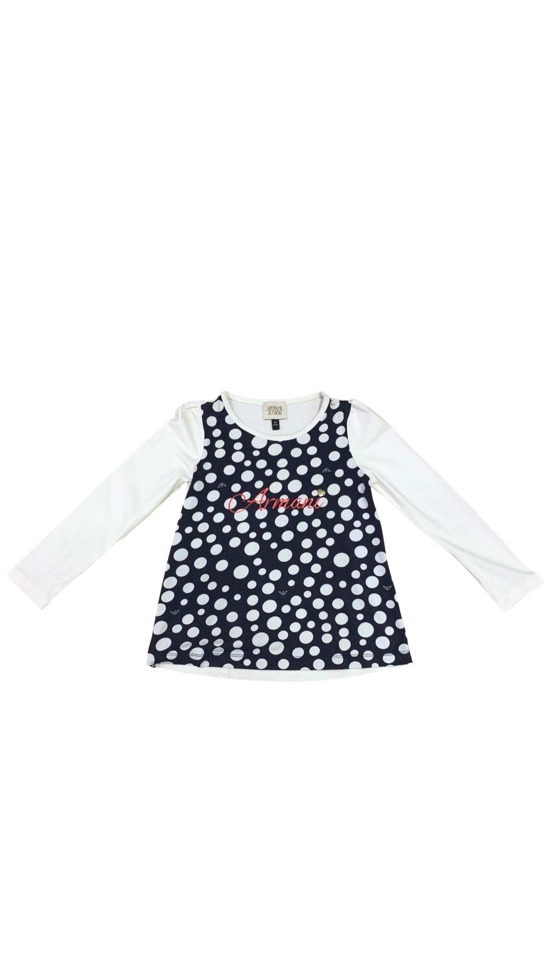 Armani Junior Long Sleeve T-Shirt ARJ0116W0059 (6X3T09-3JAGZ)