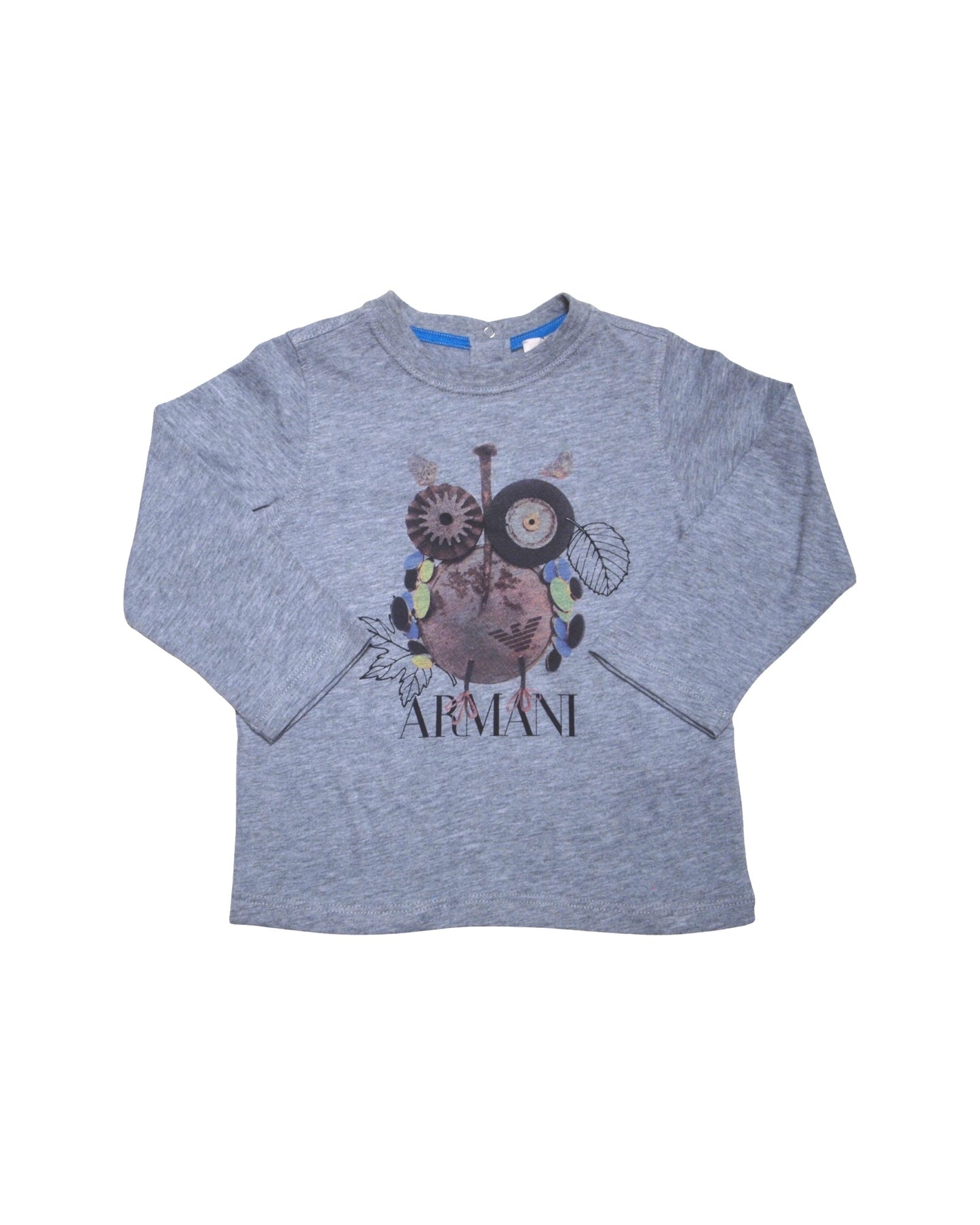 Armani Junior Long Sleeve T-Shirt ARJ0116W0275 (6XHT07-4JAJZ)