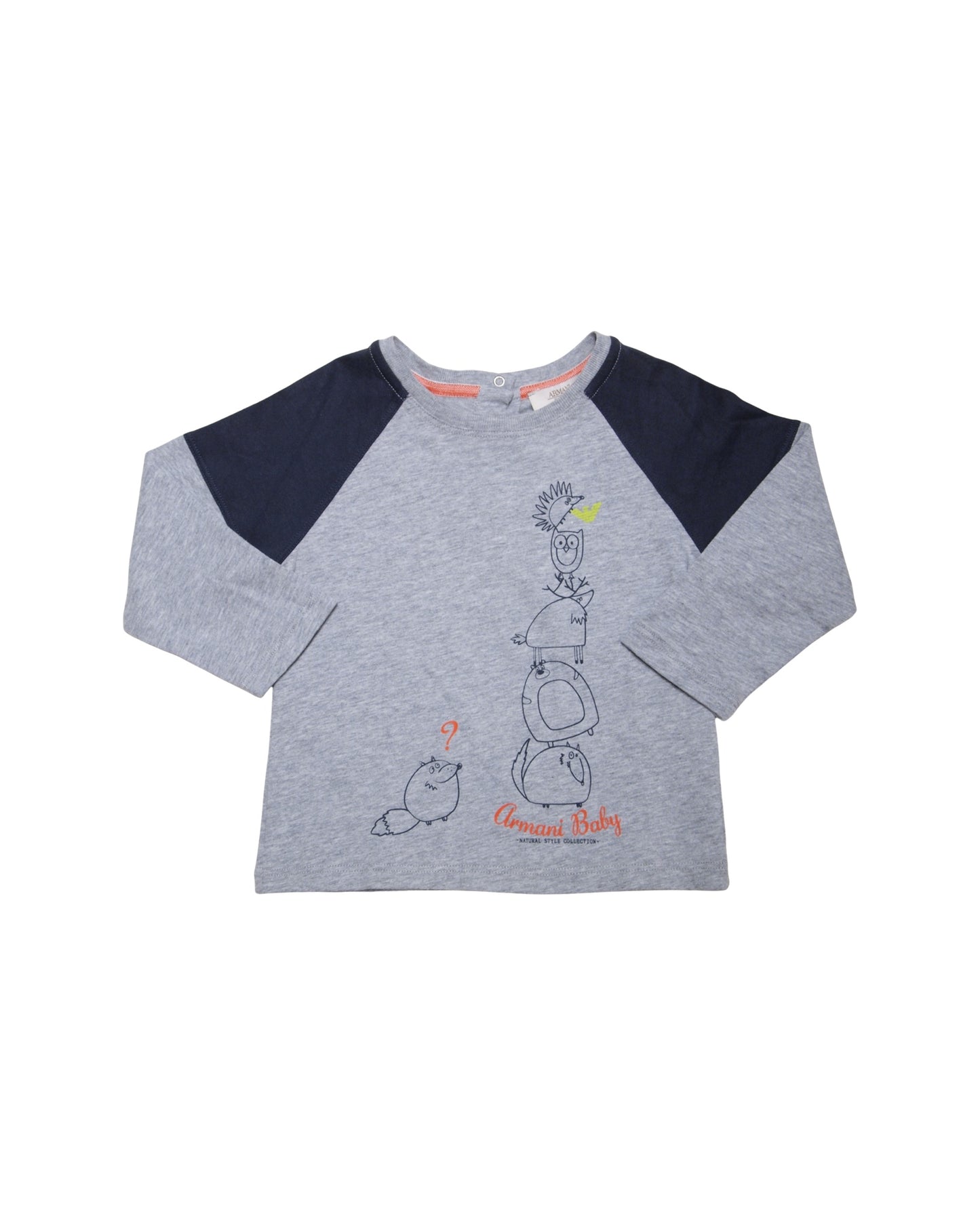 Armani Junior Long Sleeve T-Shirt ARJ0116W0289 (6XHT09-4J09Z)