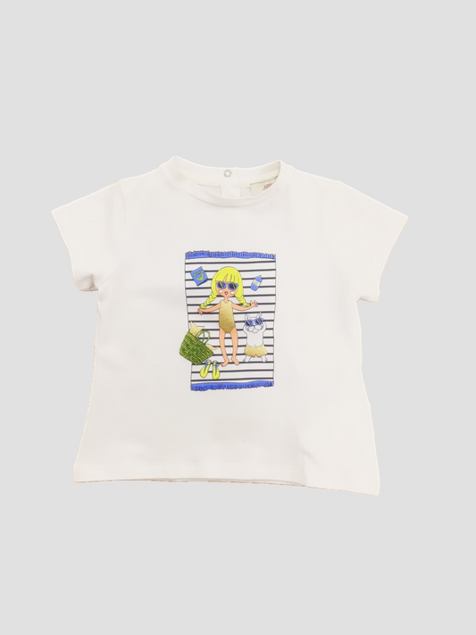 Armani Junior S/S T-SHIRT ARJ0118S0209 (3ZET01-3J08Z)