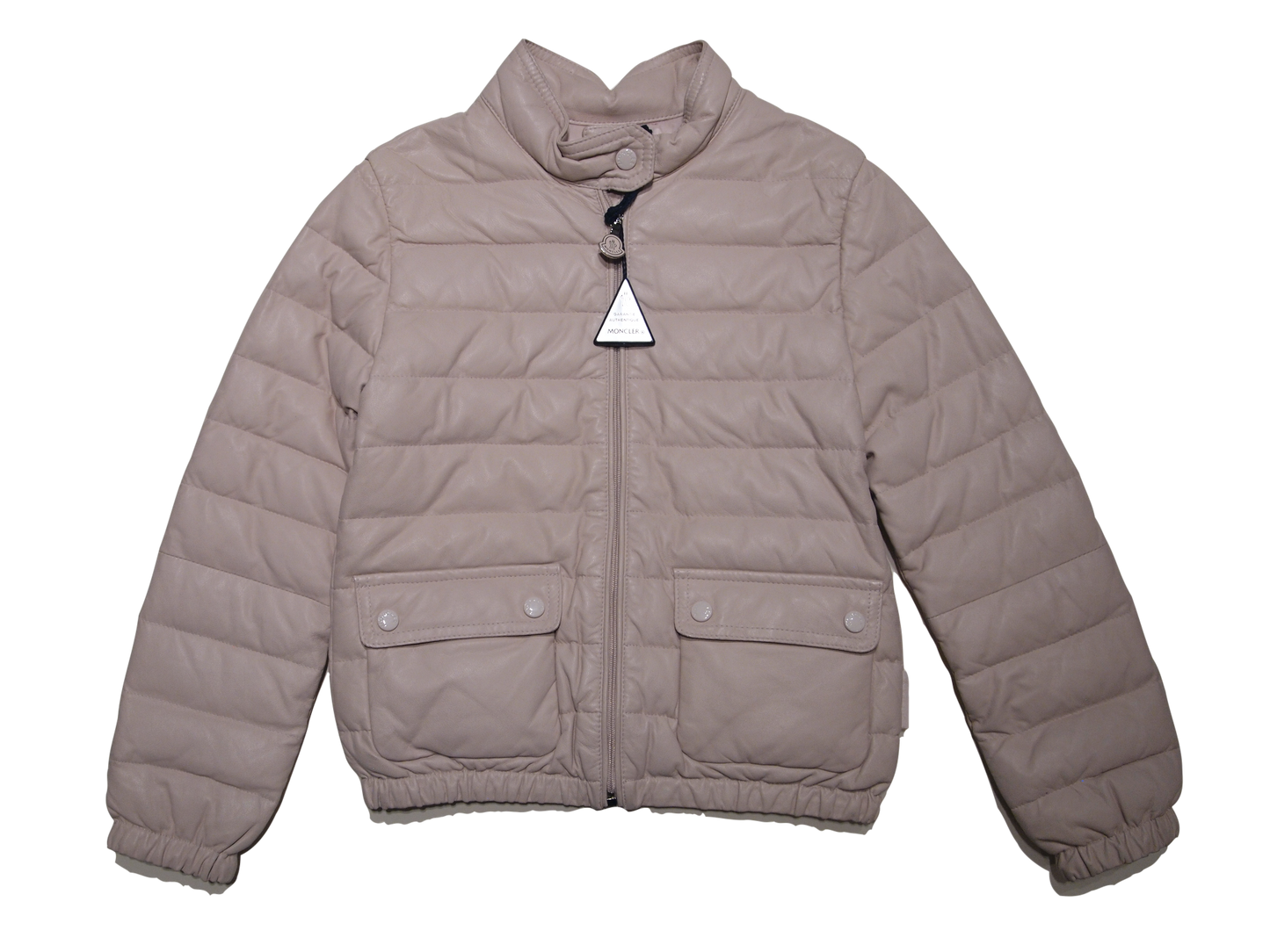Moncler Enfant Leather Jacket MCL0116S0110 (B1954-4696005-50122)